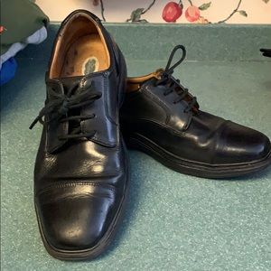 Dr Comfort leather black oxford men’s shoes
